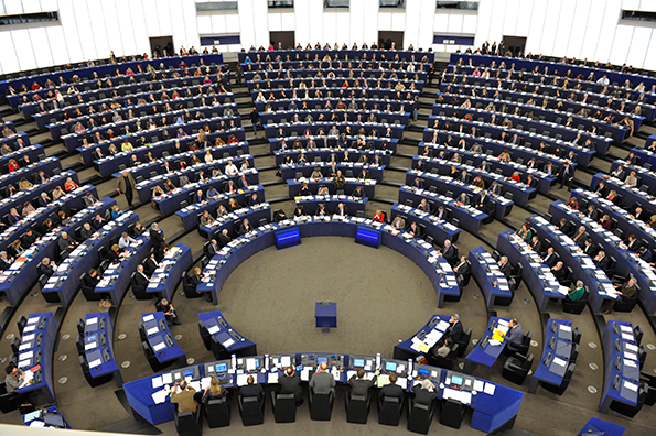 The European Parliament in session
