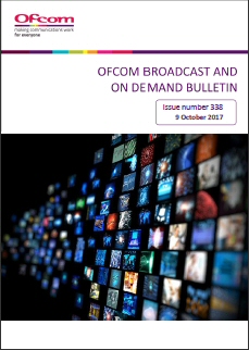 Cover of Ofcom report on 'The Lobby'