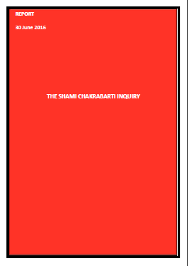 Cover of the Chakrabarti Report